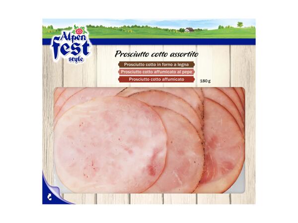 Cooked Ham selection