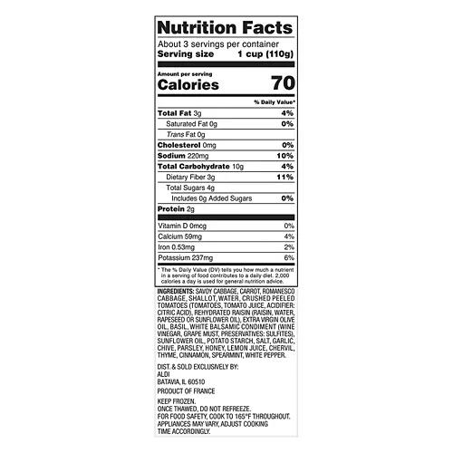 German Cabbage Salad, 12 oz