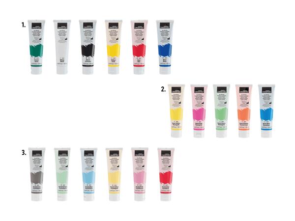 Set de peintures acryliques