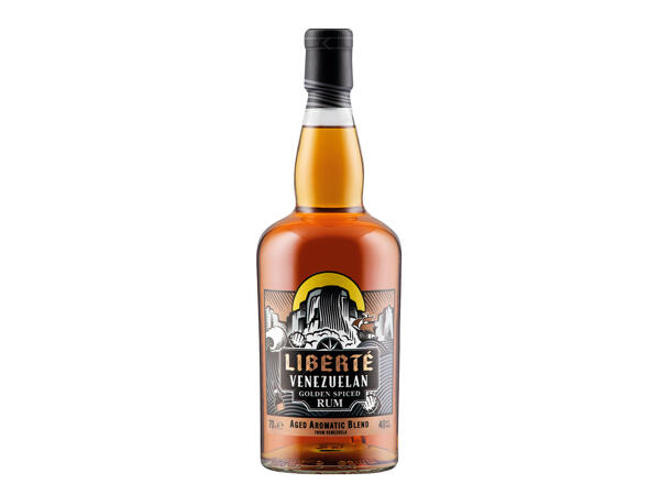 Liberté Venezuelan Golden Spiced Rum