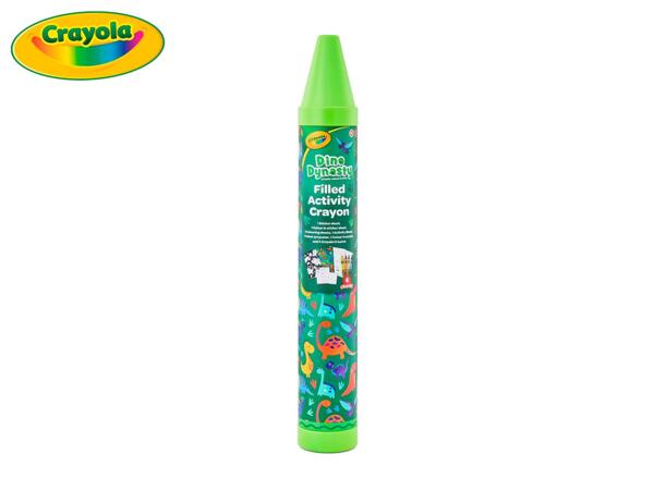Crayola Filled Activity Crayon - Dinosaur