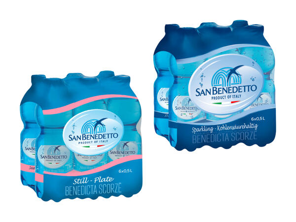 Eau minérale San Benedetto
