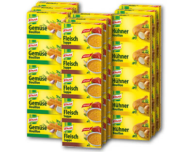 Trio de cubes de bouillon KNORR(R)