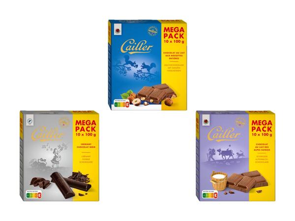 Cailler Tafelschokolade Mega Pack​