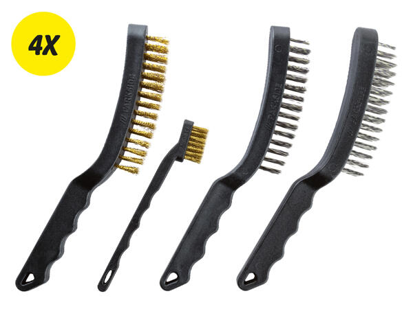 Stålborstar, 4-pack
