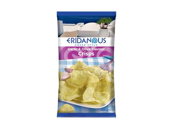 Greek-Flavoured Crisps