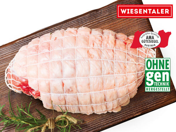 Frischer Putenrollbraten