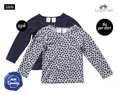 GIRLS FASHION TOPS 2PK