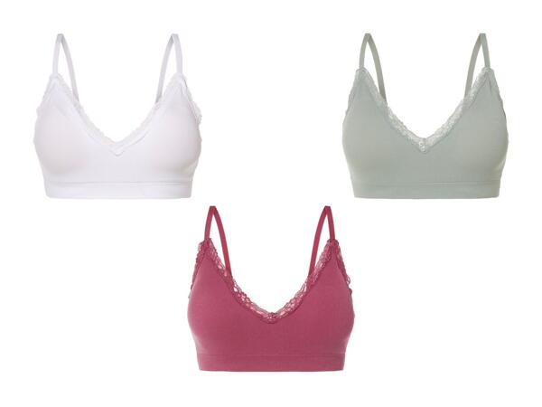 Brassière avec dentelle