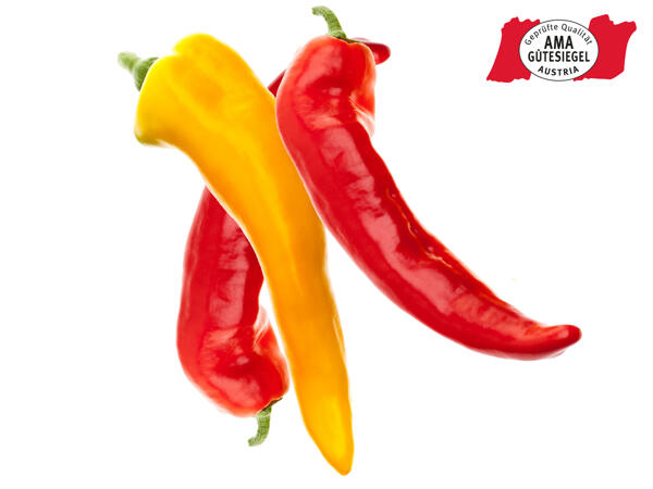 Spitzpaprika Mix aus dem Burgenland