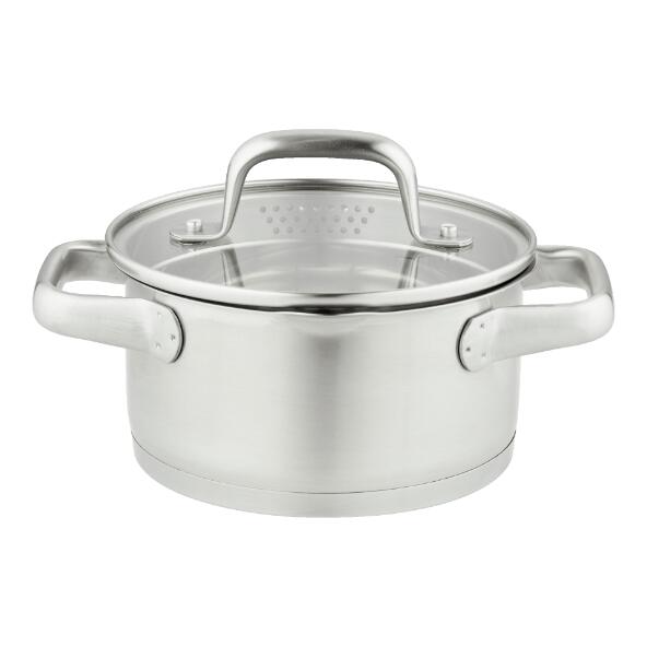 CROFTON(R) 				Casserole ou poêle en acier inoxydable