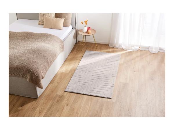 Livarno Home White Deep Pile Rug