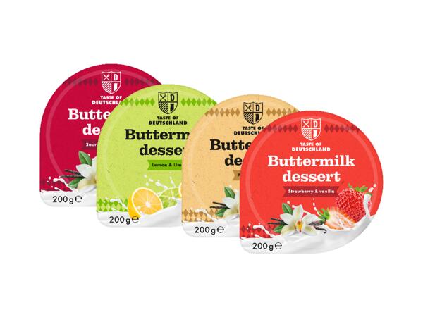 Buttermilk dessert