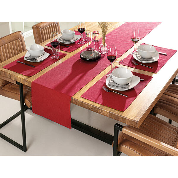 XL-Tischläufer oder -Platzset 4er-Set