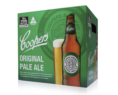 Coopers Original Pale Ale 12 x 375ml