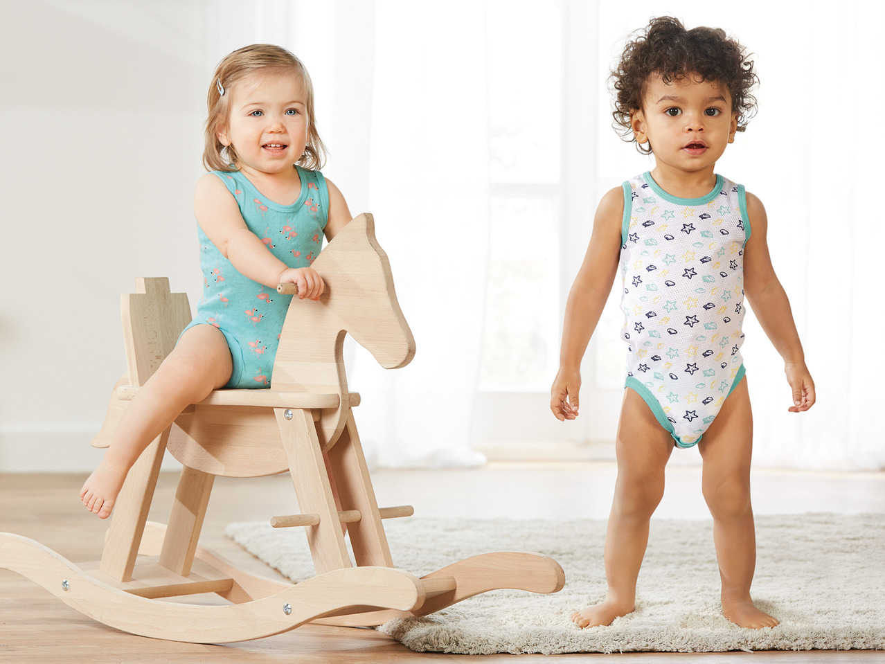 Lupilu Sleeveless Bodysuits1