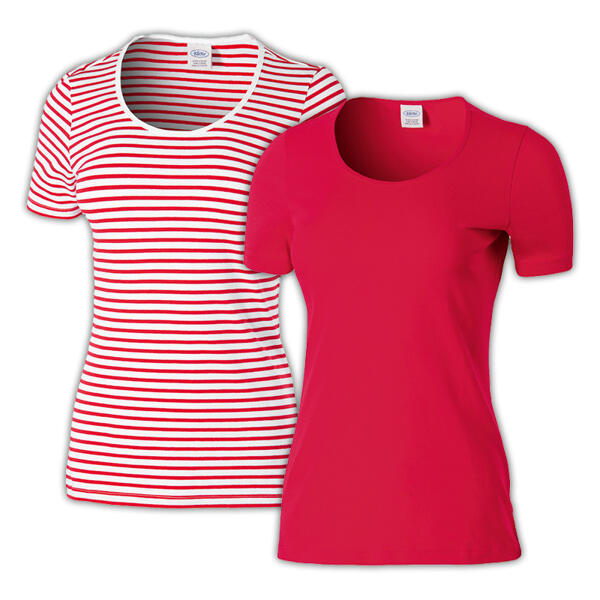 Modisches T-Shirt 2er-Pack