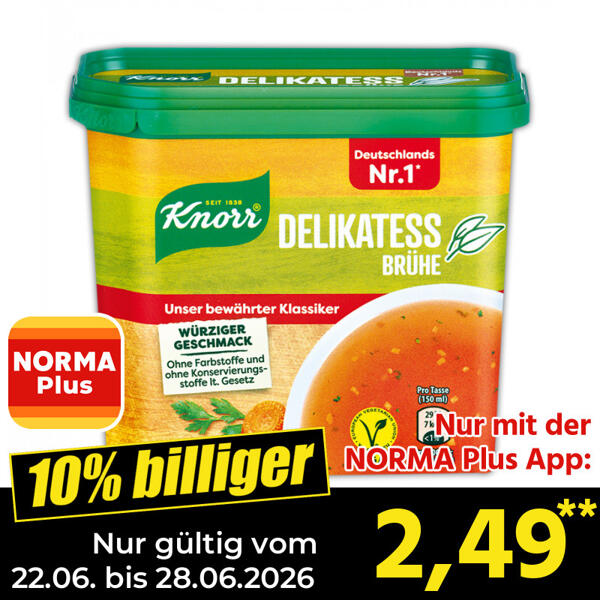 Delikatess Brühe