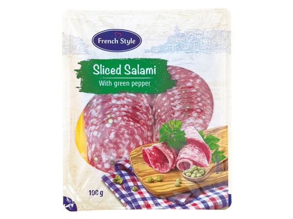 SALÁM SE ZELENÝM PEPŘEM