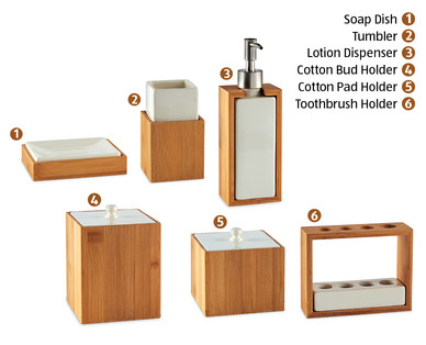 Bamboo Bathroom Accessories†