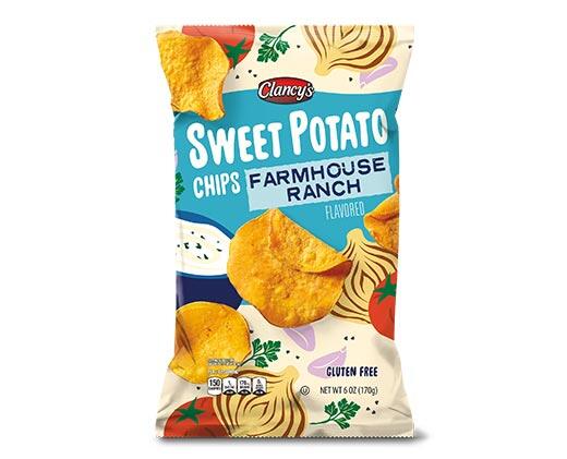Clancy's Sweet Potato Chips Ranch or Jalapeno