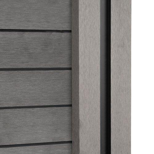 HOME DELUXE Sichtschutzzaun CALLADO - 4x Element + 6x Pfosten
