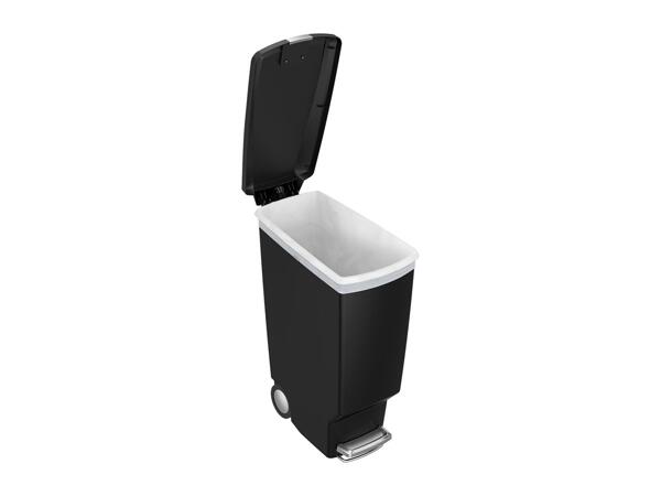 40L Slim Pedal Bin