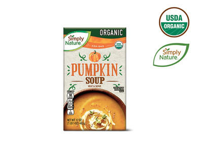 Simply Nature Organic Pumpkin Soup