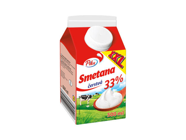 ČERSTVÁ SMETANA KE ŠLEHÁNÍ
