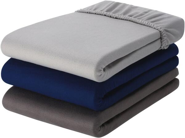 Fleece Double Fitted Sheet