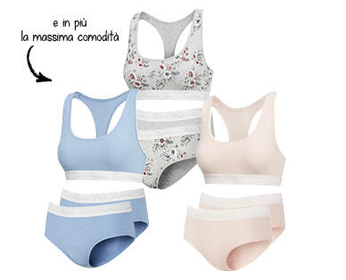 BLUE MOTION BRALETTE/SLIP DA DONNA