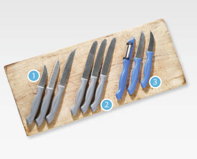 SOLINGEN Messer-Set, 3-teilig
