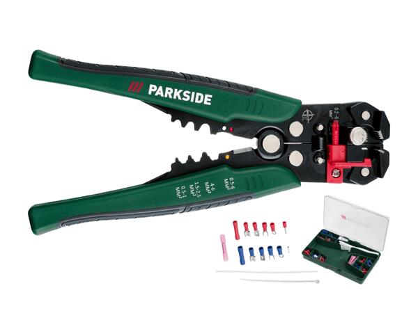 Set de pinces automatiques à dénuder et à sertir, 231 pièces