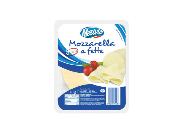 Sliced Mozzarella