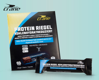 CRANE Protein Riegel kohlenhydratreduziert