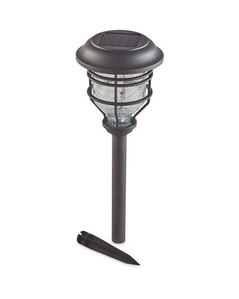 Solar Crackle Stake Light