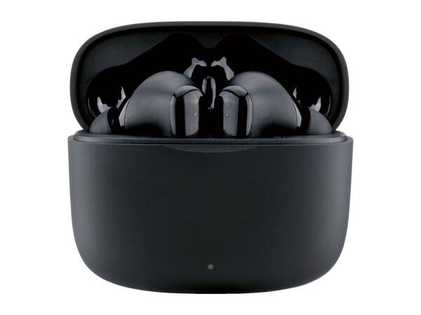 Silvercrest True Wireless Bluetooth(R) In-Ear Headphones - Black
