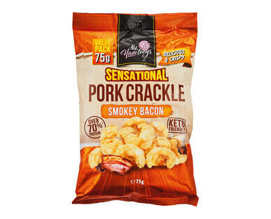 Mr Hamfreys Pork Crackle Smokey Bacon 75g