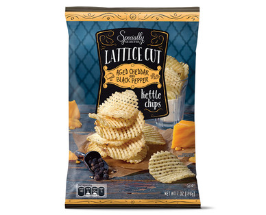 Specially Selected Lattice Cut Kettle Chips