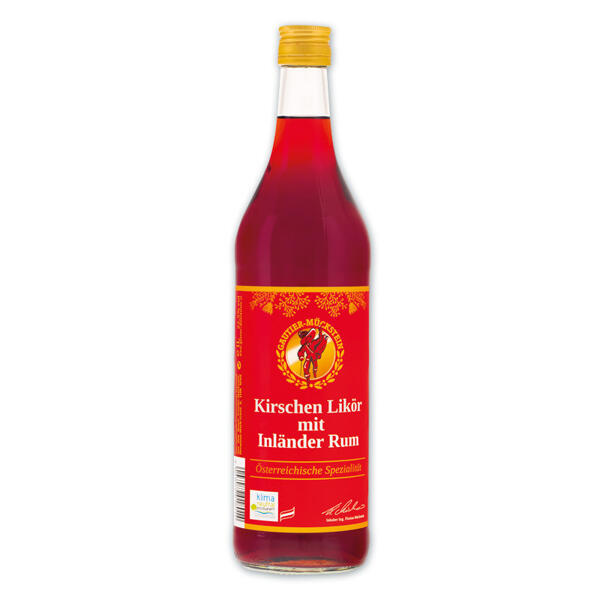 Kirschen Likör mit Inländer Rum