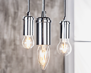 LIGHTWAY LED-Glasserie-Birne/Kerze/Tropfen, nicht dimmbar