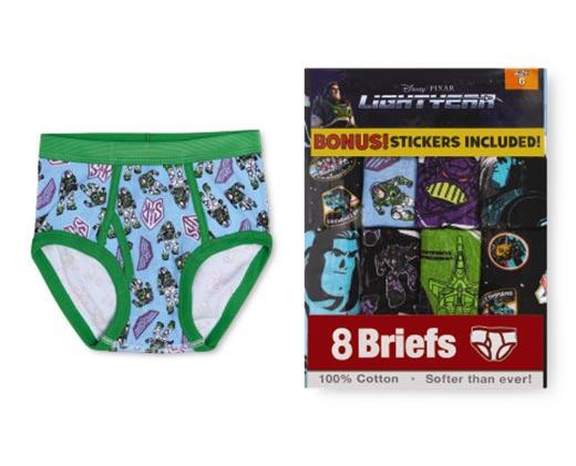 Boys' 8-Pack or Girls' 10-Pack Underwear