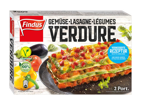 Lasagne alle verdure Findus