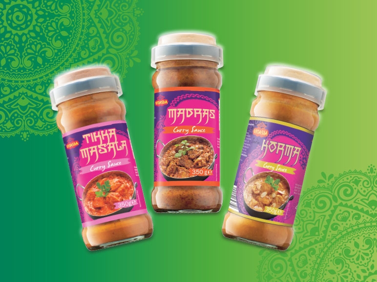 Sauce curry avec mélange d'épices curry