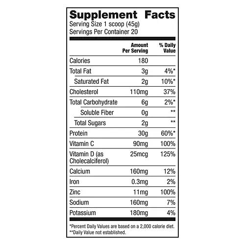 Gluten Free Oatmeal Cookie Protein Powder, 2 lb