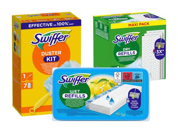 Bodentücher Wet, Bodenstaubtücher Dry oder Duster Staubmagnet Kit Halter + 7 Tücher