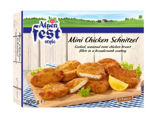 Mini escalopes de poulet