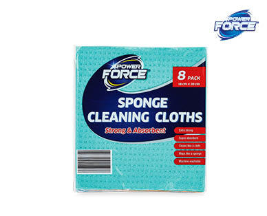 Wonder Cloths 3pk, Sponge 8pk or Microfibre Cloths 5pk