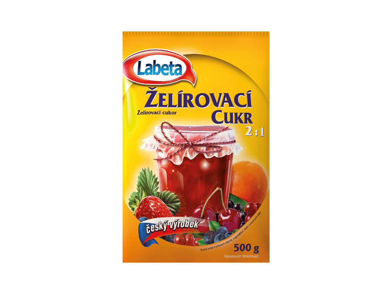 Želírovací cukr 2:1