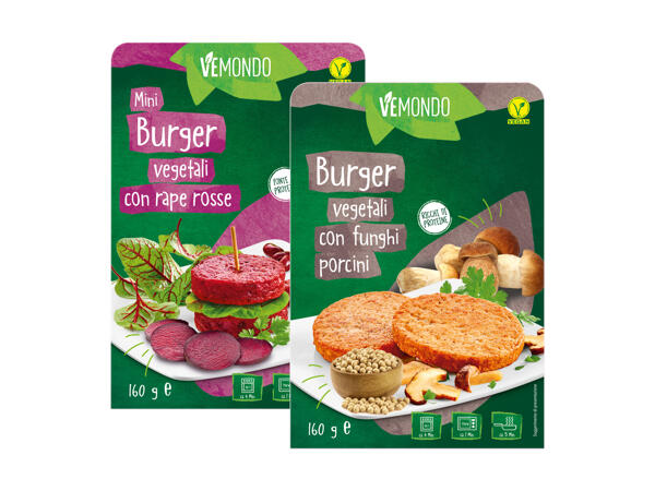 Mini Vegetable Burgers